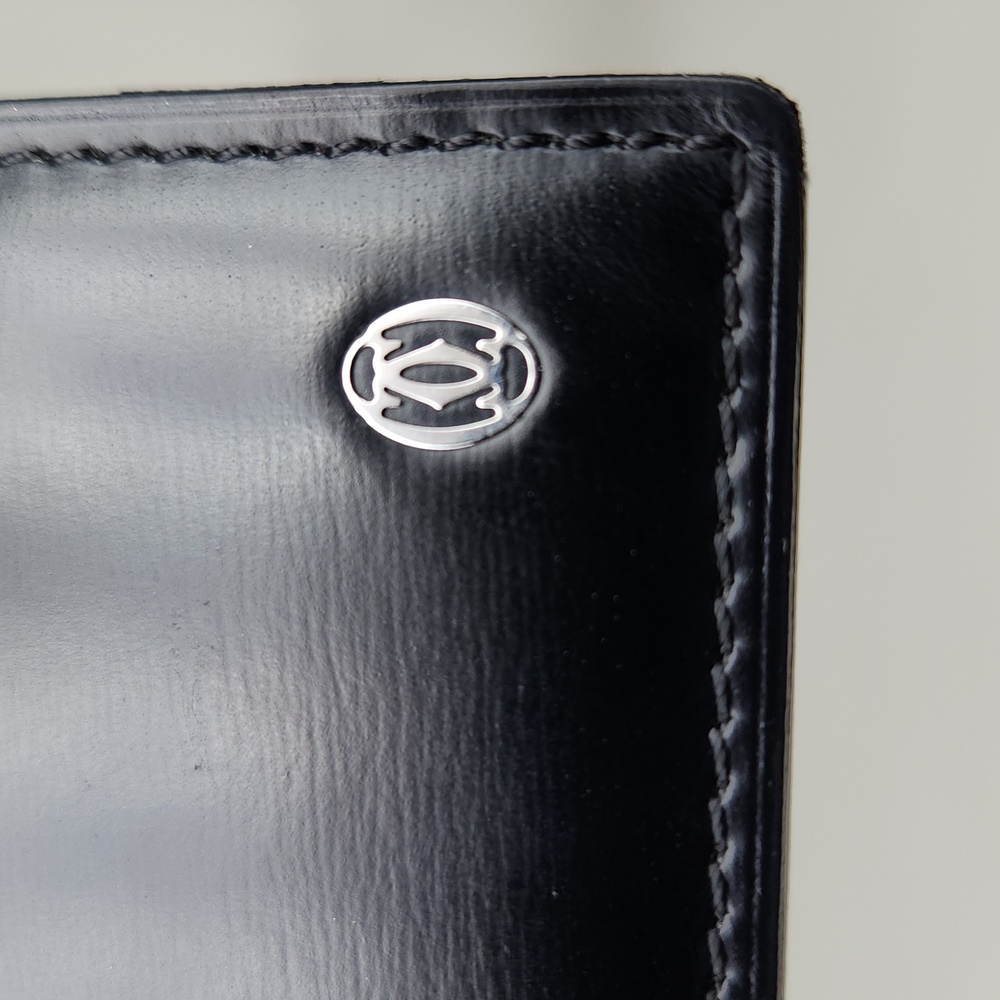 Authentic Cartier Card Holder Leather Wallet - Picture 3 of 11